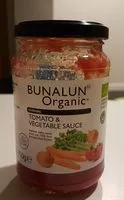 Sucre et nutriments contenus dans Bunalun organic