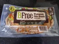 入っている砂糖の量 Wholegrain Pitta Breads