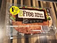 入っている砂糖の量 BFree Volkorn-Pita-Brot