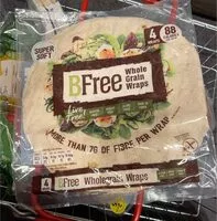 入っている砂糖の量 Bfree wholegrain wraps