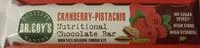 Suhkru kogus sees Cranberry-Pistachio Chocolate Bar