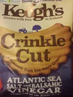Jumlah gula yang masuk Atlantic Sea Salt and Balsamic vinegar crisps