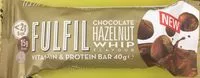 Suhkru kogus sees Chocolate Hazelnut Whip Flavour Vitamin & Protein Bar