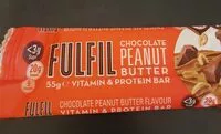 Suhkru kogus sees Fulfil Chocolate Peanut Butter Bar