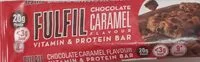 Suhkru kogus sees Chocolate caramel flavour vitamin and protein bar