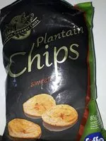Sokerin määrä sisällä Plantain chips
