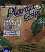 चीनी की मात्रा Plantain Chips (chips de plantain)