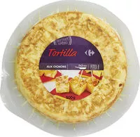 Cantidad de azúcar en Tortilla aux oignons