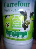 Sucre et nutriments contenus dans Lait 1 2 ecreme