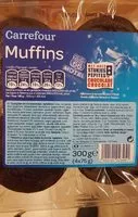 Amount of sugar in Muffins