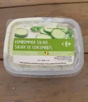 Zuckermenge drin Salade de concombres