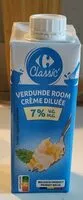 Cantidad de azúcar en Crème diluée 7%