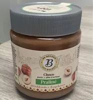含糖量 Choco praliné pâte à tartiner