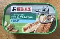 Sokerin määrä sisällä Filets de maquereaux au naturel