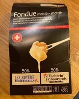 Quantité de sucre dans Fondue Suisse moitié-moitié