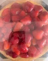 İçindeki şeker miktarı Tarte aux fraises