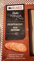 Sucre et nutriments contenus dans Pizza pepperoni