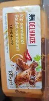 Количество сахара в Poulet samouraï