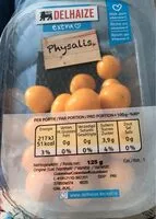 Количество сахара в Physalis
