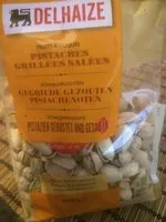 Sokerin määrä sisällä Pistaches grillées salées