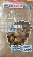 Amount of sugar in Superfood Mures blanches