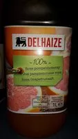 Количество сахара в 100% jus pamplemousse rose