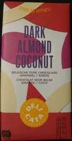 Sokerin määrä sisällä Dark almond coconut