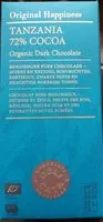 Sokerin määrä sisällä TANZANIA 72% COCOA