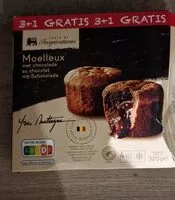 चीनी की मात्रा Moelleux au Chocolat