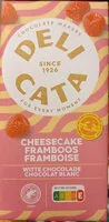 Sokerin määrä sisällä Chocolat blanc cheesecake framboise