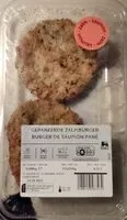 Quantité de sucre dans Burger de saumon pané