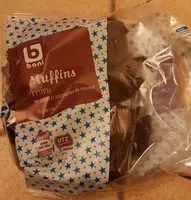 Cantidad de azúcar en Muffin au cacao et pépites de chocolat