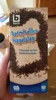 İçindeki şeker miktarı Vermicelles chocolat au lait