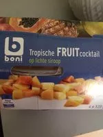 İçindeki şeker miktarı Salade de fruits tropicaux