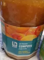 含糖量 Compote d'abricots BONI