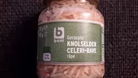 Jumlah gula yang masuk Céleri-rave rapé