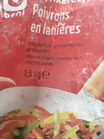 İçindeki şeker miktarı Poivrons en lanieres