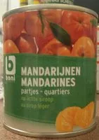 Suhkru kogus sees Mandarines