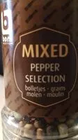 Suhkru kogus sees mixed pepper selection