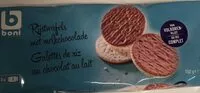 Quantité de sucre dans Galettes de riz au chocolat au lait