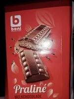 含糖量 Chocolat au lait praliné