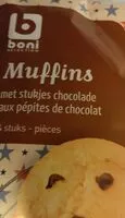 Cantidad de azúcar en Muffins aux pépites de chocolat