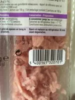 入っている砂糖の量 Jambon Allumettes