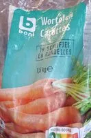 Amount of sugar in Carottes en rondelles