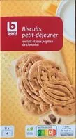 Suhkru kogus sees Biscuits petit-déjeuner