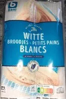 Quantité de sucre dans Petits pains blancs