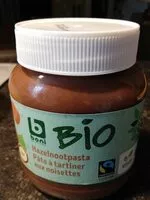 Sokerin määrä sisällä Pâte à tartiner aux noisettes