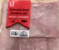Zuckermenge drin Jambon cuit