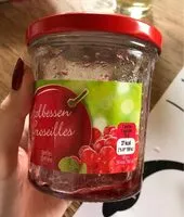 入っている砂糖の量 Gelée de groseille