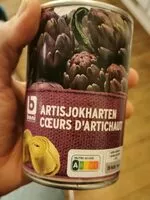 Quantité de sucre dans Cœur d'artichauts